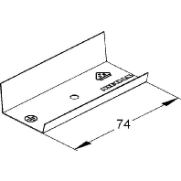 LST 26.030 - Coupler for installation duct 26mm LST 26.030