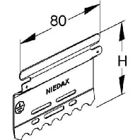 NIEDAX LST60 Zichtbaar 6-pins Connector