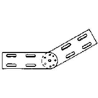 RGV 60 E3 - Length- and angle joint for cable tray RGV 60 E3