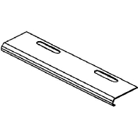 RKB 400 - Bottom end plate for cable tray (solid RKB 400