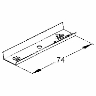 LST 16.016 - Joint clip for wireway 16x16mm LST 16.016