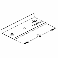 LST 16.030 - Joint clip for wireway 16x16mm LST 16.030