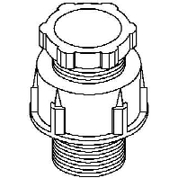 106 M 50 PS - Cable gland / core connector M50 106 M 50 PS