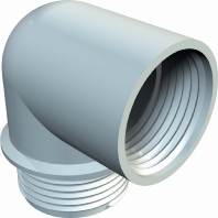 107 W PG11 PA (10 Stück) - Fastening angle for hose fitting plastic 107 W PG11 PA