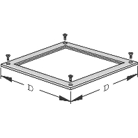 DUG 350-3 9 - Mounting cover for underfloor duct box DUG 350-3 9