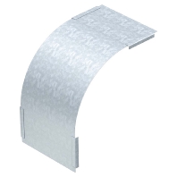 DBV 60 100 F FS - Bend cover for cable tray 100mm DBV 60 100 F FS