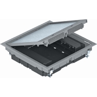 GES9 55U V 9011 - Installation box for underfloor duct GES9 55U V 9011