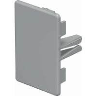 WDK HE40060GR (10 Stück) - End cap for wireway 60x40mm WDK HE40060GR