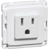 D 6770/15.19 US - Socket outlet (receptacle) NEMA black D 6770/15.19 US