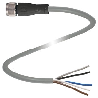 V15-G-3M-PUR - Sensor-actuator patch cord V15-G-3M-PUR