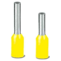 AI 0,25- 8 YE (100 Stück) - Cable end sleeve 0,25mm² insulated AI 0,25- 8 YE