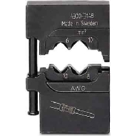 CRIMPFOX-M TC 10/DIE - Square compression insert tool insert CRIMPFOX-M TC 10/DIE