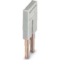 FBS 2-8 GY (10 Stück) - Cross-connector for terminal block 2-p FBS 2-8 GY