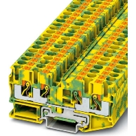 PT 6-QUATTRO-PE (50 Stück) - Ground terminal block 1-p 8,2mm PT 6-QUATTRO-PE