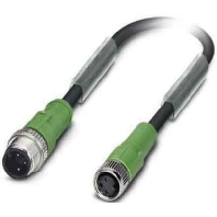 SAC3PM12MS1,5PURM8FS - Sensor-actuator patch cord 1,5m M8 M12 SAC3PM12MS1,5PURM8FS