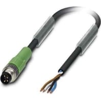 SAC-4P-M 8MS/1,5-PUR - Sensor-actuator patch cord 1,5m SAC-4P-M 8MS/1,5-PUR