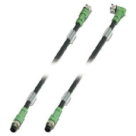 SAC-3P-M 8M #1681907 - Sensor-actuator patch cord 0,3m M8 M8 SAC-3P-M 8M 1681907