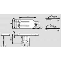 AZM 161-B1E - Standard actuator for position switch AZM 161-B1E