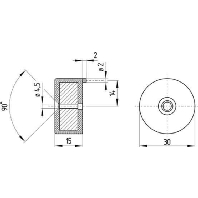 BPS 300 - Actuator for position switch BPS 300