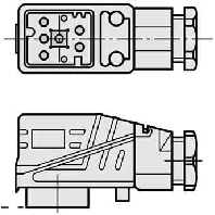 DOS-2107-W - Sensor-actuator connector DOS-2107-W