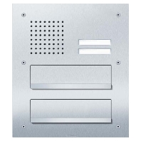 CL 411 BD2A 02 B - Letterbox 2-fold Silver CL 411 BD2A 02 B