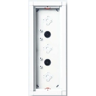 GA 612-3/1-0 W - Mounting frame for door station 3-unit GA 612-3/1-0 W