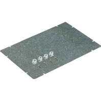 AK MPS 3 - Mounting plate for distribution board AK MPS 3