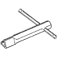 8198/1-M4 - Three-square key for enclosure 8198/1-M4