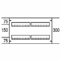 AS222 - Cover for distribution board 300x500mm AS222