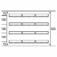 AS234 - Cover for distribution board 600x750mm AS234