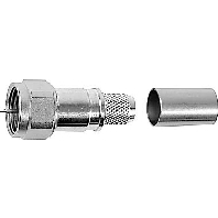 J01600A0005 (5 Stück) - F plug connector J01600A0005