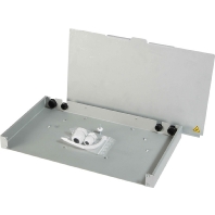 TN-Basiseco-1HE - 19 inch fiber optic 1U housing without front panel, TN-Basiseco-1HE