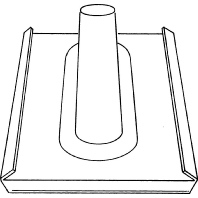 DAB 52-3 N - Roof feed-through for antenna DAB 52-3 N