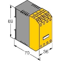 MK91-12-R/24VDC - Level relay conductive sensor MK91-12-R/24VDC