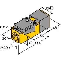 NI20NF-CP40-VP4X2 - Inductive proximity sensor 20mm NI20NF-CP40-VP4X2