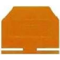 284-301 - End/partition plate for terminal block 284-301