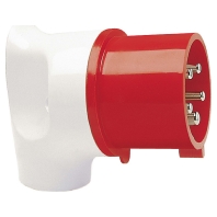 216RW - CEE plug 16A 5p 6h 400 V (50+60 Hz) red 216RW