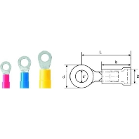 LIR 1,5M3 V (100 Stück) - Ring lug for copper conductor LIR 1,5M3 V