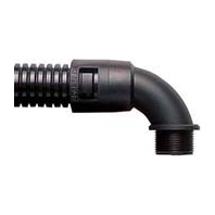 AL28/PG21/C90/GR (10 Stück) - 90°-elbow connector for corrugated hose AL28/PG21/C90/GR