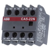 CA5-22N - Auxiliary contact block 2 NO/2 NC CA5-22N