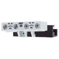 HKF-20 - Auxiliary contact block 2 NO/0 NC HKF-20