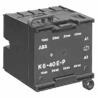 K 6-22Z 220-240V50Hz - Auxiliary relay 220...240VAC 2NC/ 2 NO K 6-22Z 220-240V50Hz