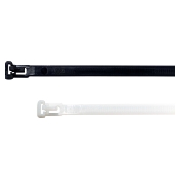 L-8-50R-0-C (100 Stück) - Cable tie 7,59999999x192mm black L-8-50R-0-C