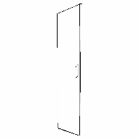 AT36A - Door for cabinet 300mmx495mm steel AT36A