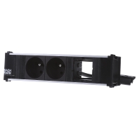 912.010 - Socket outlet strip black 912.010