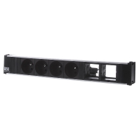 912.013 - Socket outlet strip black 912.013