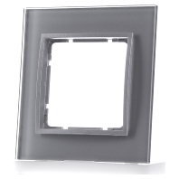 10116414 - Frame 1-gang aluminium 10116414