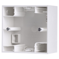 10417009 - Surface mounted housing 1-gang white 10417009