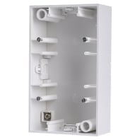 10421909 - Surface mounted housing 2-gang white 10421909