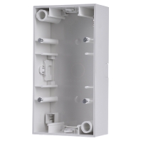 10429909 - Surface mounted housing 2-gang white 10429909